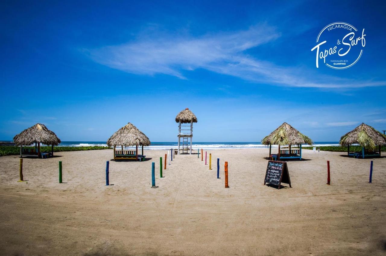 Tapas & Surf Hotell Petacaltepe Eksteriør bilde