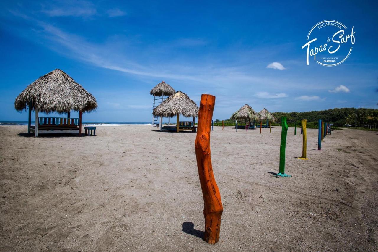 Tapas & Surf Hotell Petacaltepe Eksteriør bilde